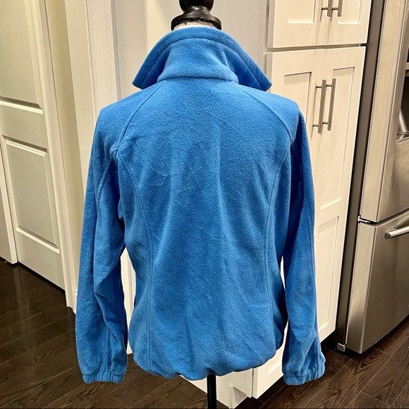 Columbia Full Zipper Fleece Jacket in Blue - Picture 11 of 12